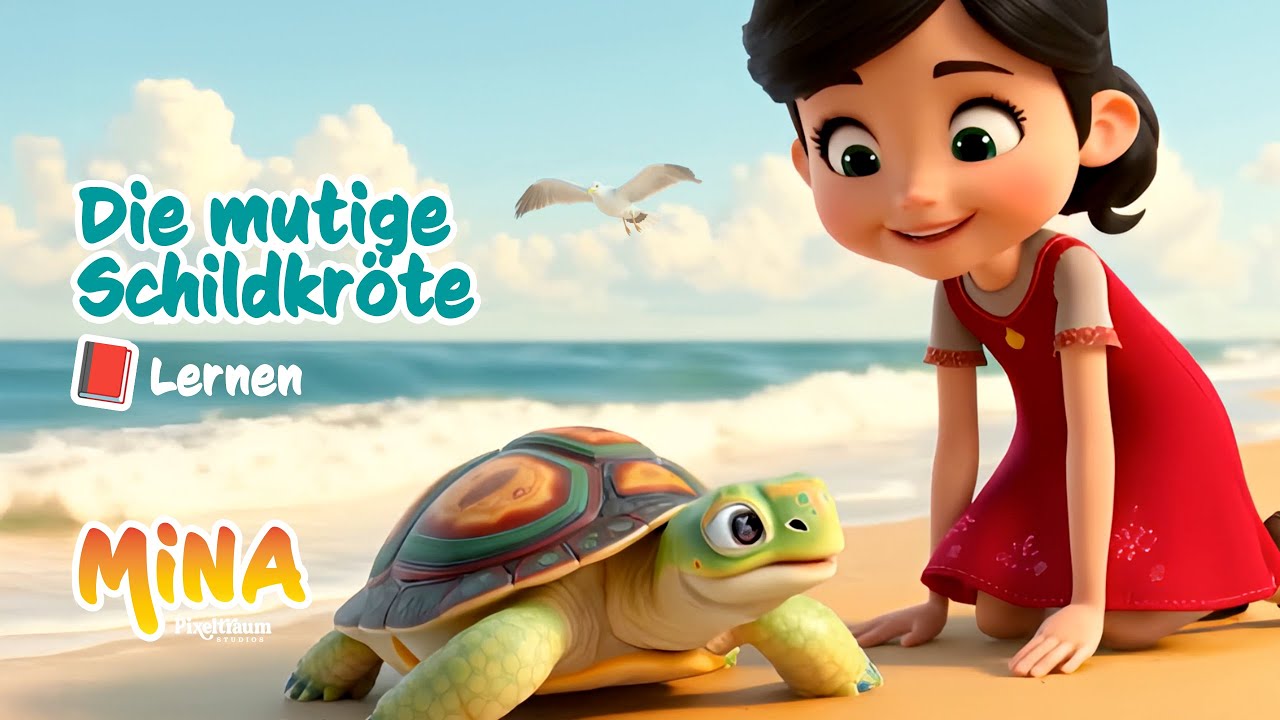 Die mutige Schildkröte 🐢 Lehrreiche Geschichte für Kinder