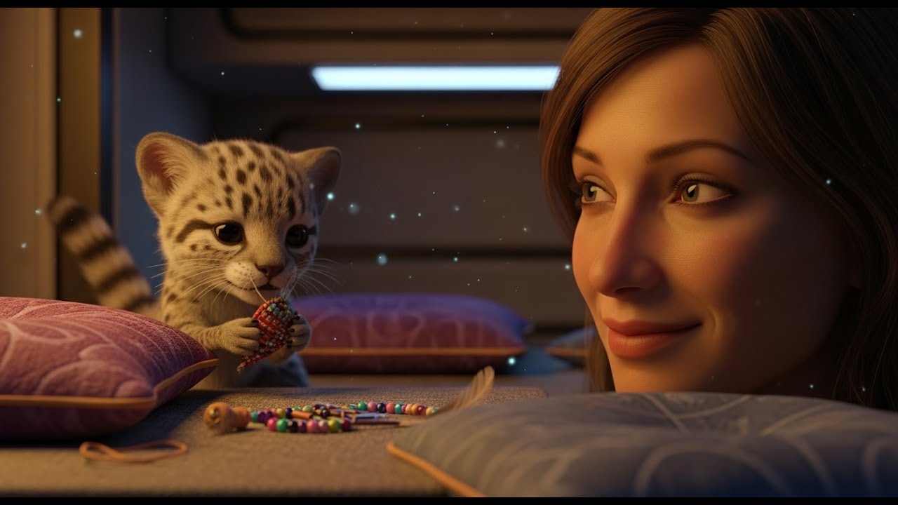 The Cub Tried to Hide Its Gift — The Human Pretended Not to See and Grinned Anyway
