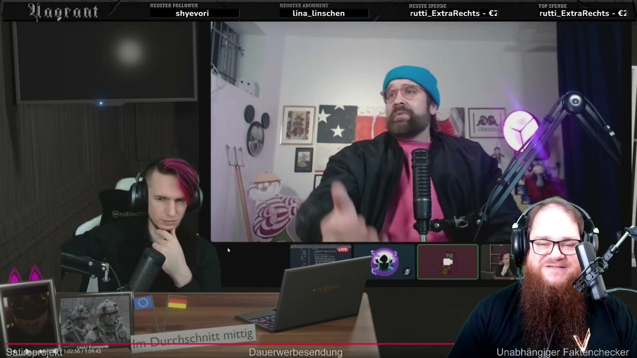 Reaktion auf 