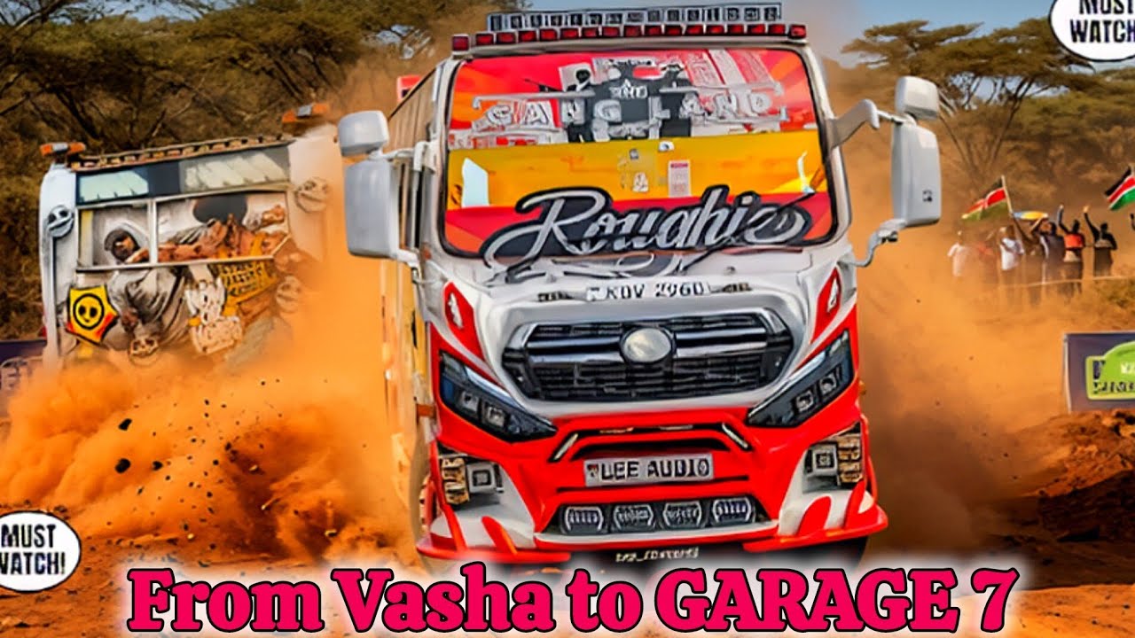 Safari Rally Kenya_Matatu Culture_Vasha Results 😱🛠️🔩