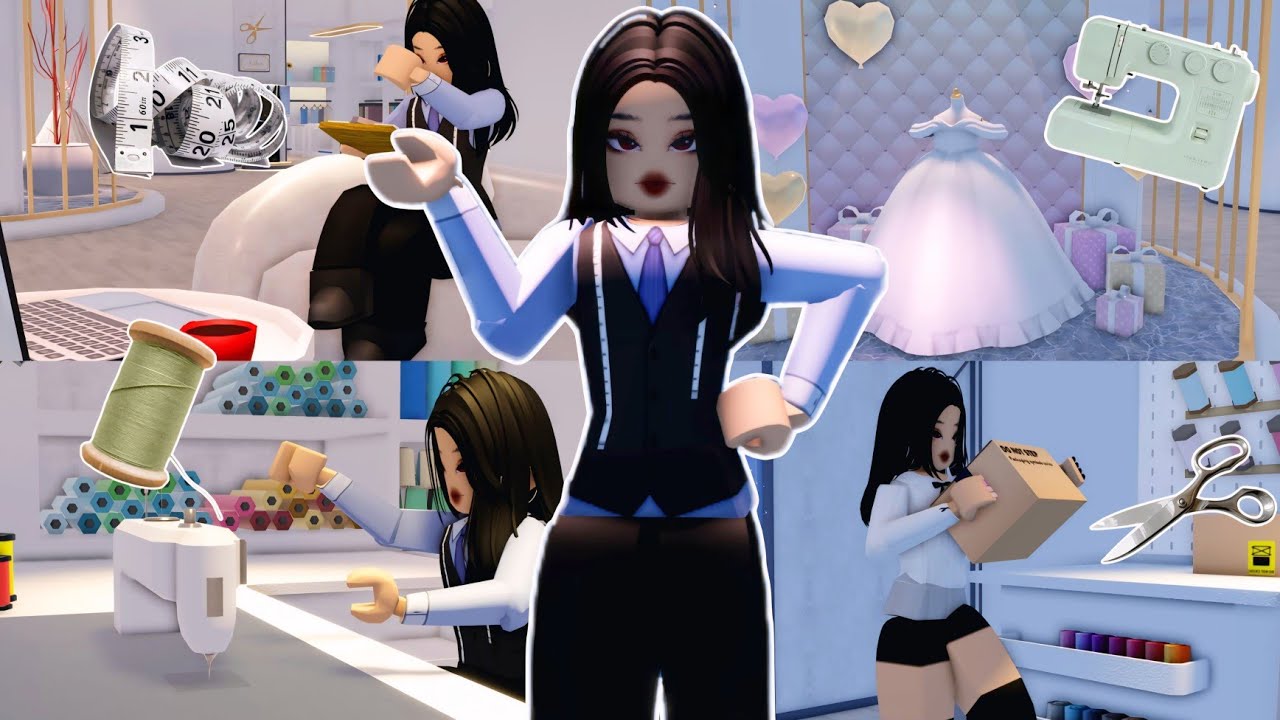Life of a Bridal Tailor & Boutique Owner 👰🏻‍♀️ (come work with me, busy, productive, metro life rp)