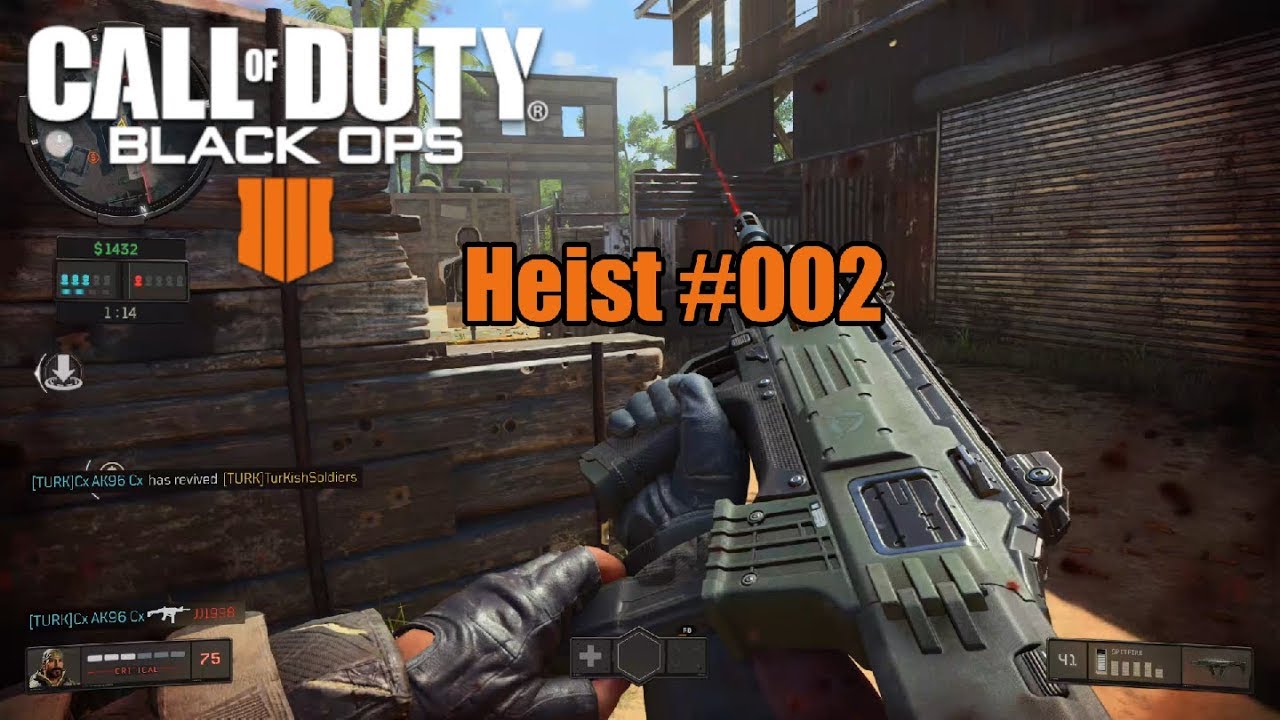 Call of Duty: Black Ops 4 - Геймплей ограбления в 4K #002