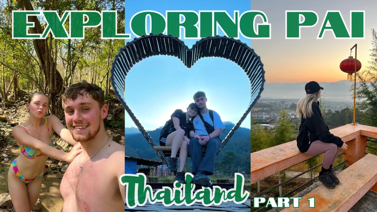 EXPLORING PAI - THE BEST TOWN IN NORTHERN THAILAND? | BACKPACKING ASIA *walking street & hotsprings*