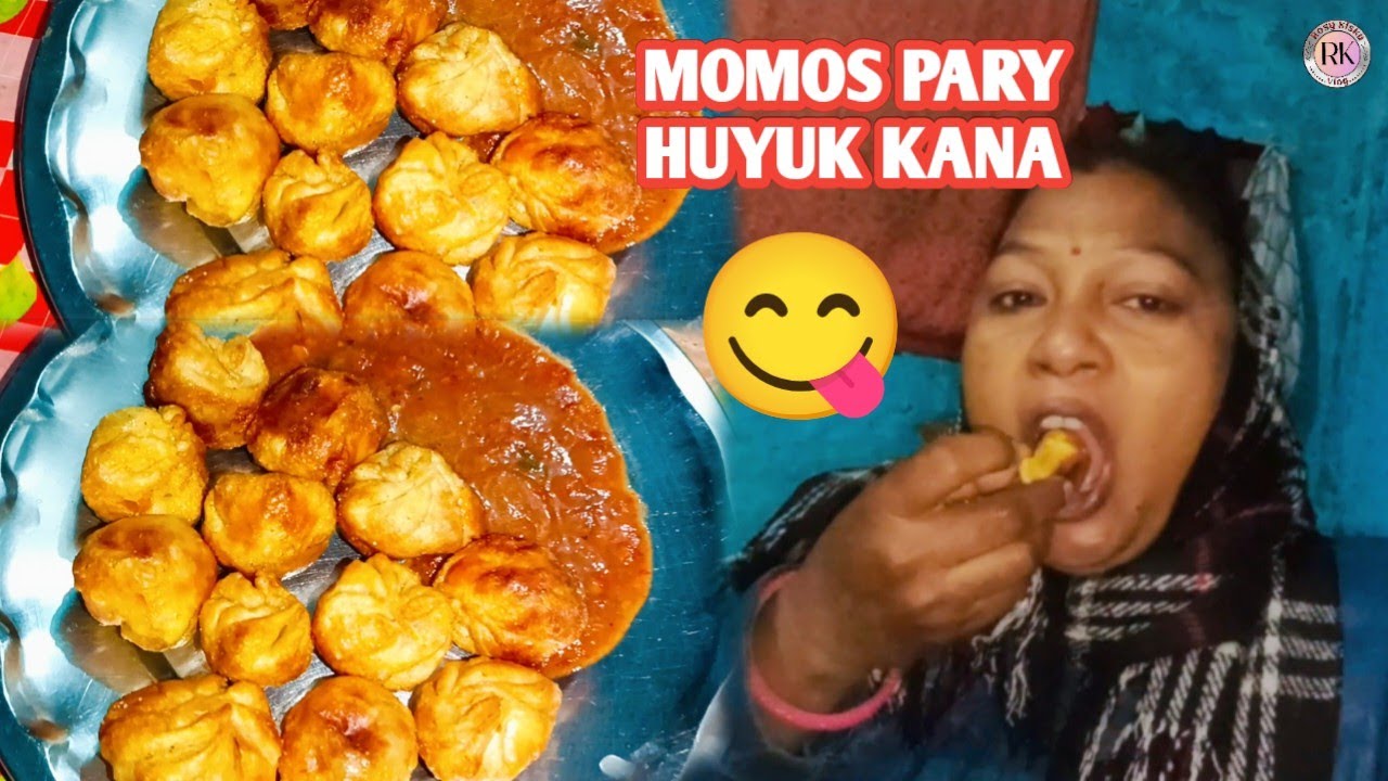 Momos Party🎉🥳🎈 Huyuk Kana 😋 || Rosy Kisku Vlog || 2026