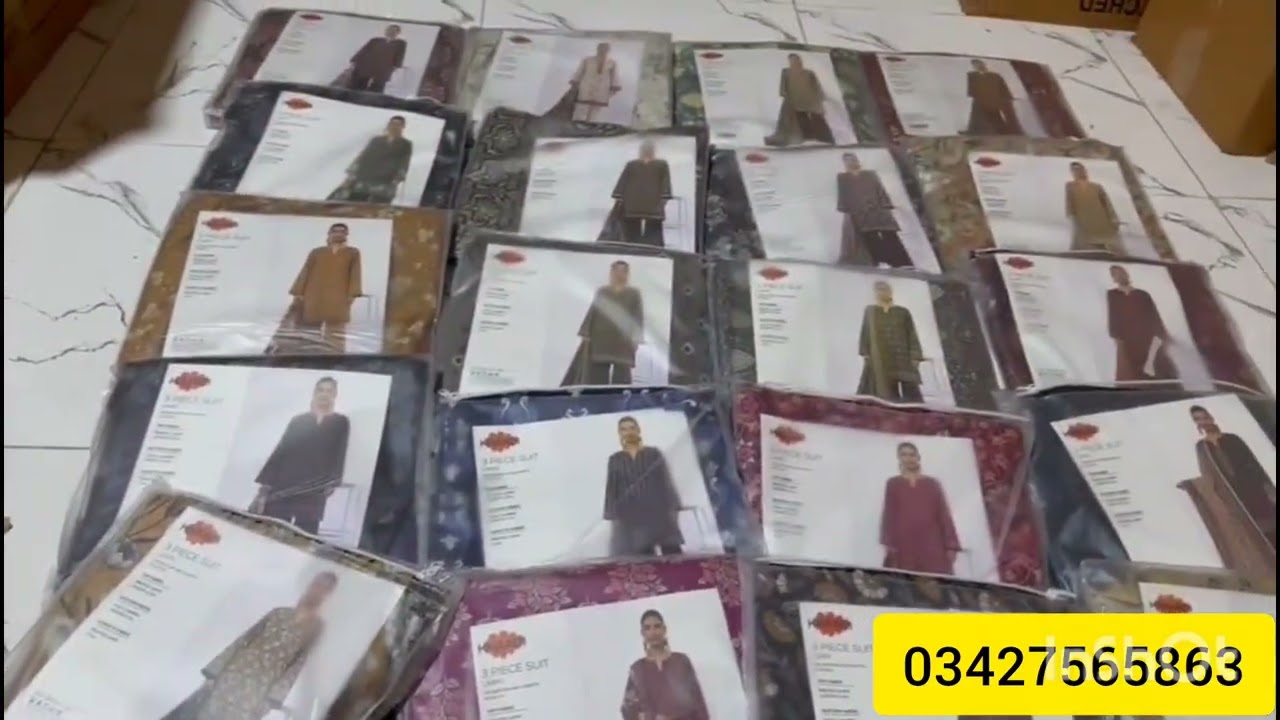 Khaddi 3 pc Outlet Stock.