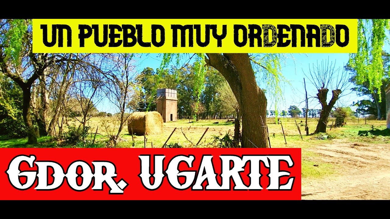 GOBERNADOR UGARTE UN PUEBLO DE BUENOS AIRES QUE PERTENECE A DOS PARTIDOS