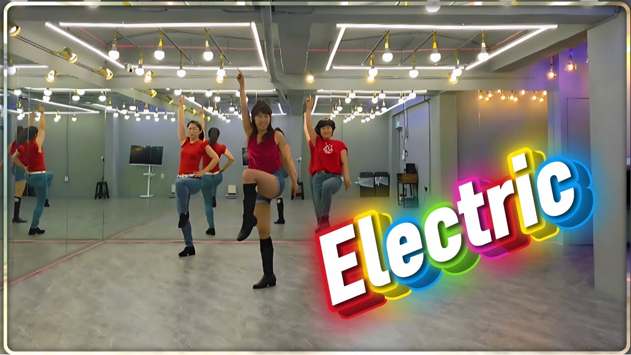 [LINE DANCE][중급] Electric Line Dance Line Dance/ #Improver / #일렉트릭라인댄스 / #토요오전동호회 / #Jessi Linedance