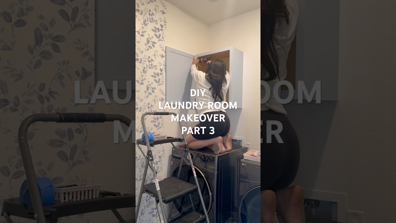 Nancy Meyers Inspired Laundry Room Part 3 