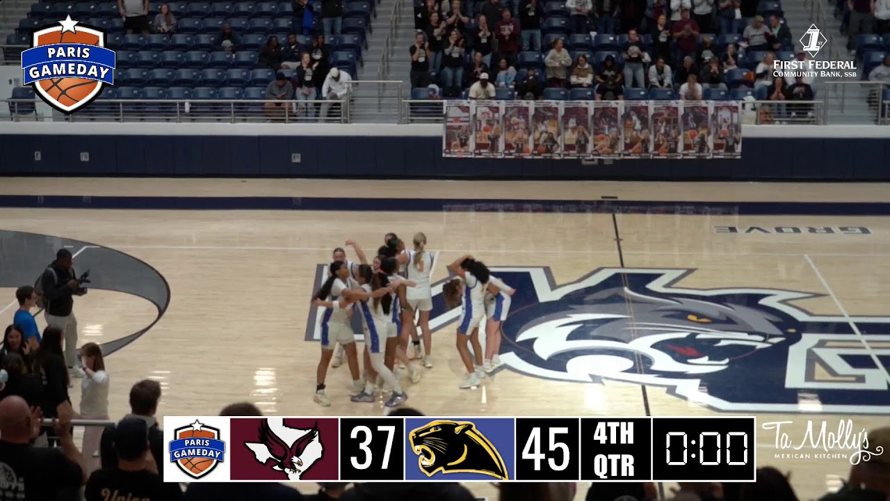 North Lamar Pantherettes vs Hillsboro Lady Eagles Regional Semifinal Basketball
