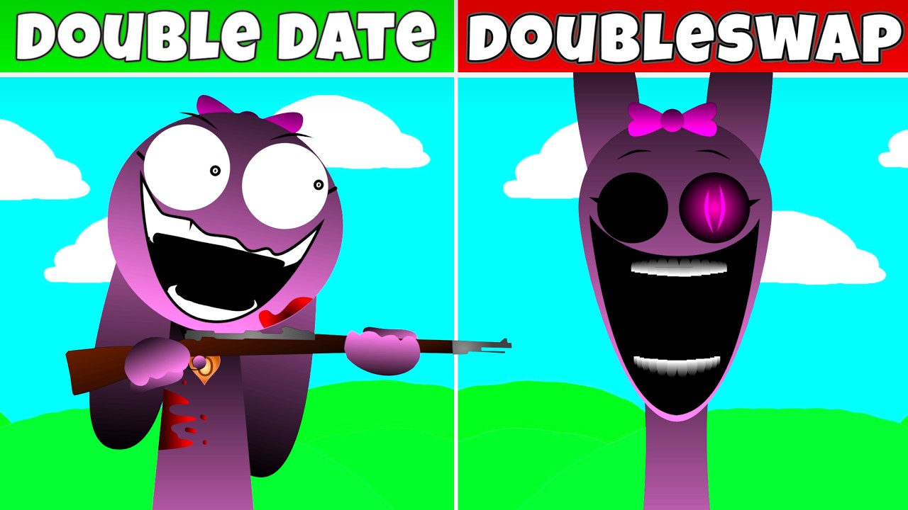 Sprunki Double Date but DoubleSwap Fan Mod
