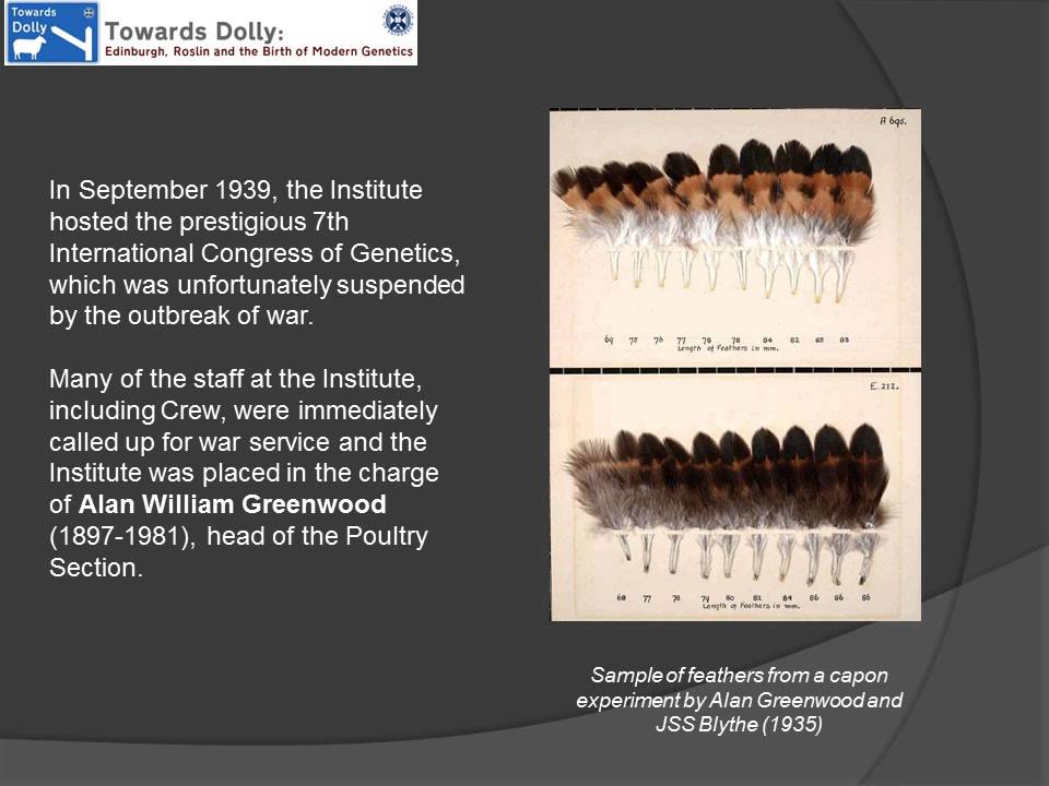 Genetics in Edinburgh: the early days