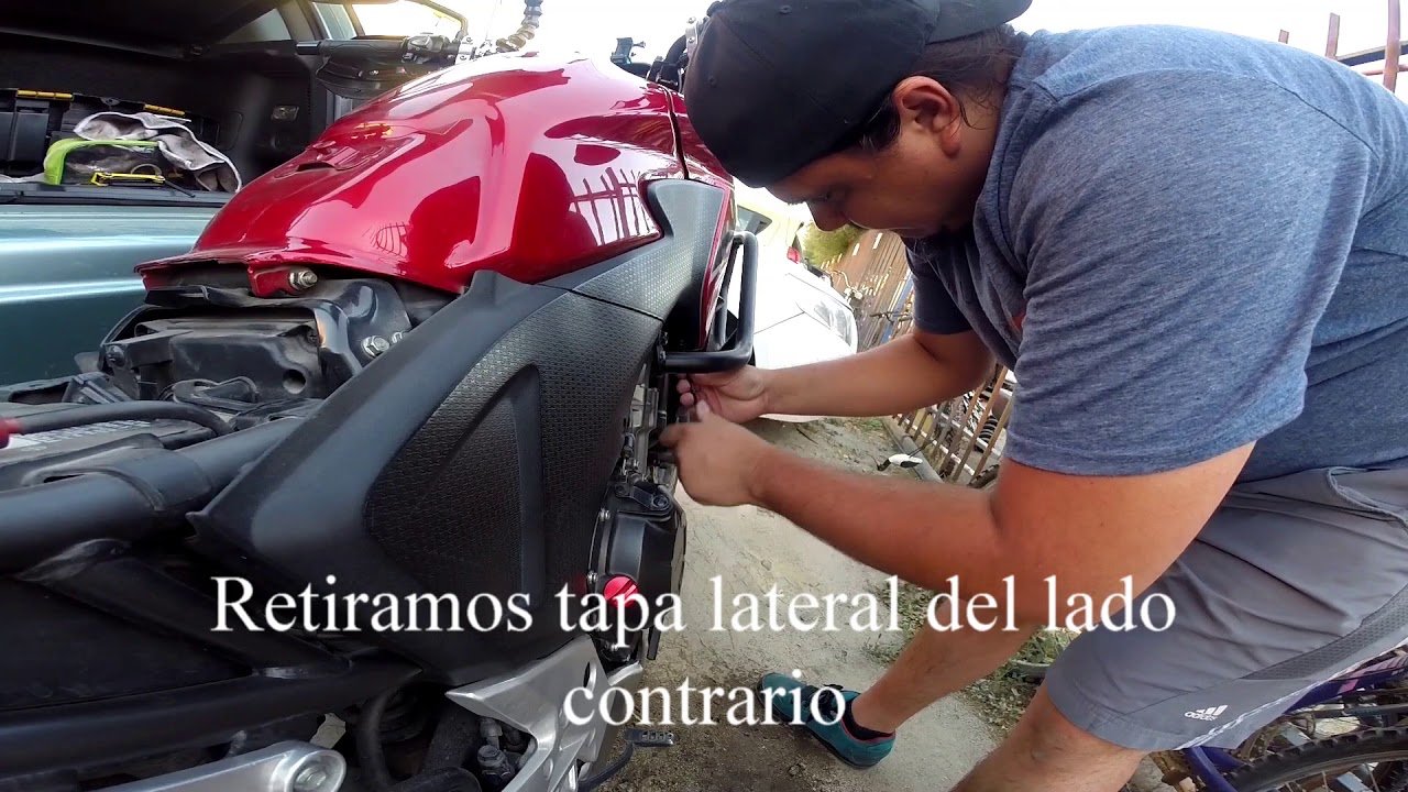 Cambio de Goma Termostato Cb500x