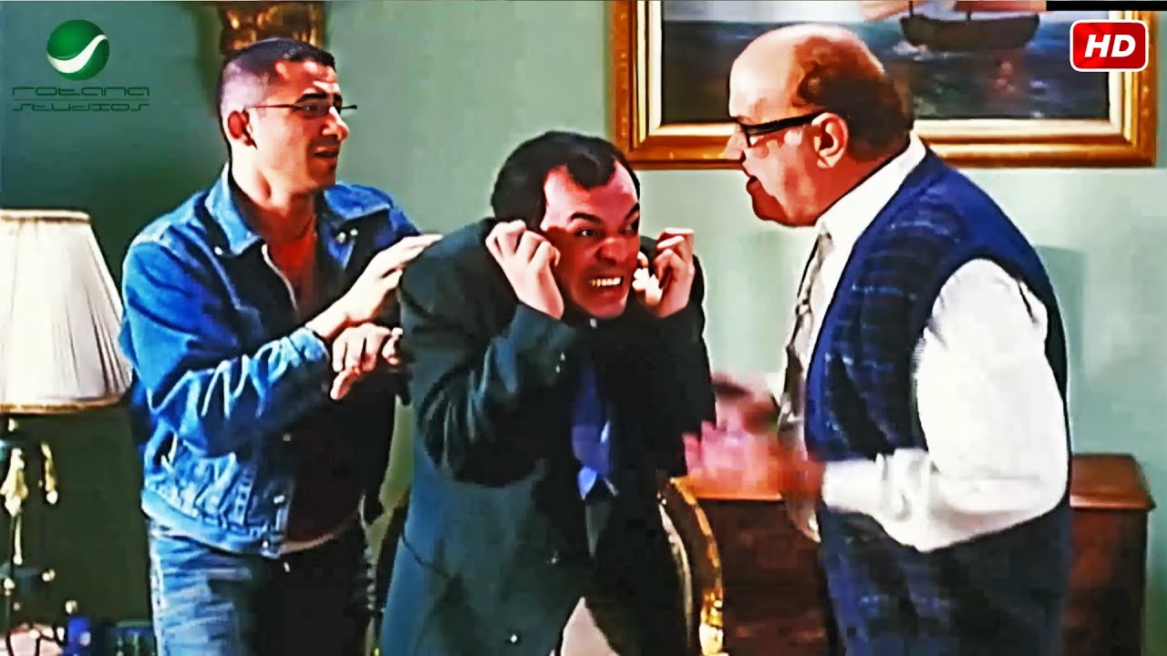 وطي صوتك انت فظيع 😂 احترم نفسك بدل ما اديك على قفاك 🔥  حسن حسني طرد عريس بنته وضرب احمد حلمي