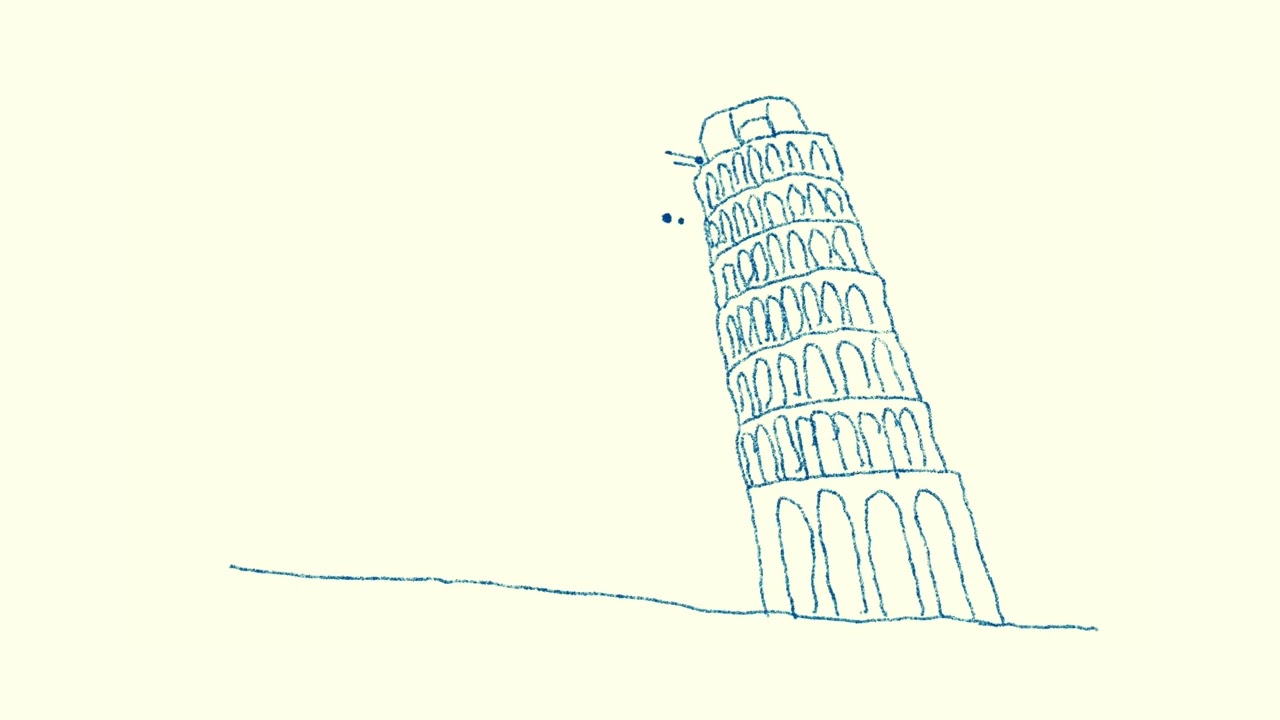 Galileo and the Leaning Tower of Pisa experiment.