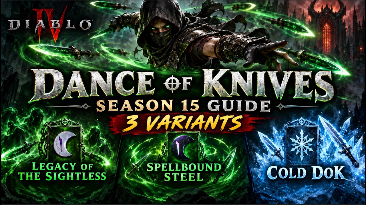 Rogue Dance of Knives Build Guide &ndash; Season 15 | Diablo 4
