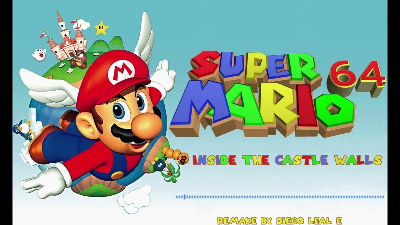 Super Mario 64 - Inside The Castle Walls/Peach's Castle (Orchestral Remix)