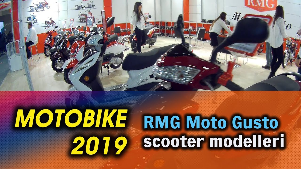Motobike 2019 / RMG Moto Gusto Scooter Modelleri