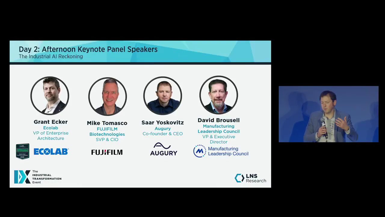 Executive Panel: Industrial AI Insights: Empowering Transformation - 10/2025