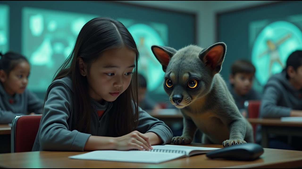 A Predator Cub Took the Seat Beside the Human Girl — The Teacher Nodded, and the Pack | hfy short
