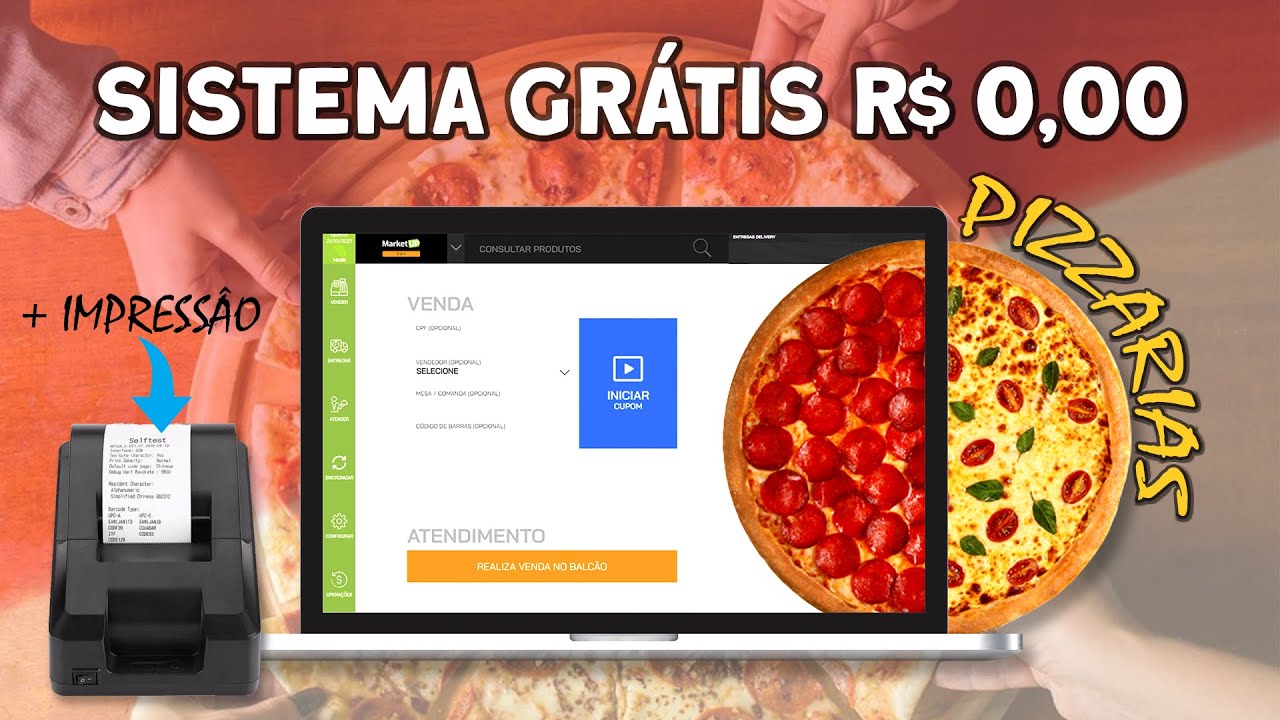 Sistema para Pizzaria Gratuito