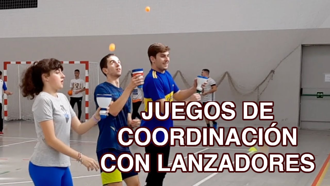 Juegos de COORDINACIÓN  con LANZADORES