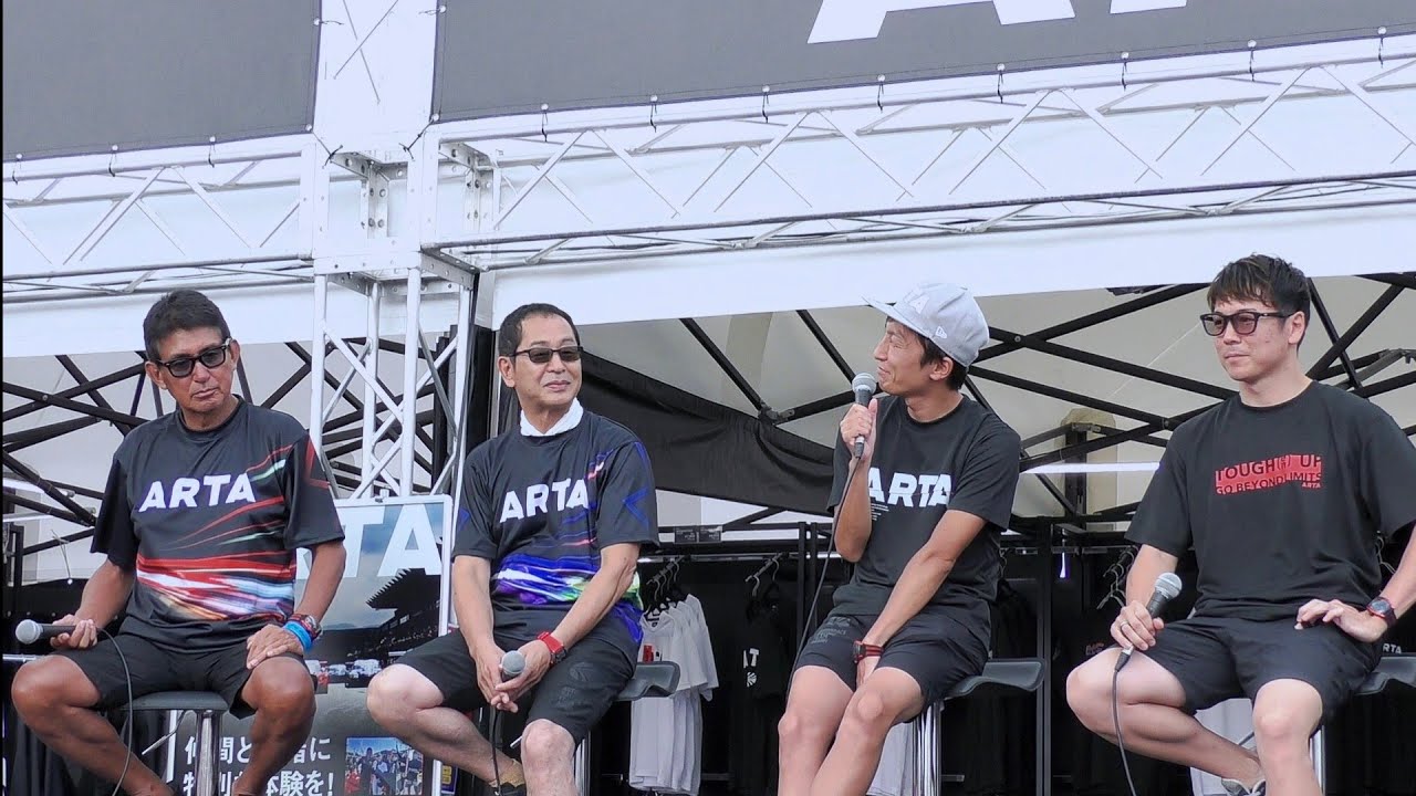 【ARTA言い訳トークショー💦 鈴木亜久里/土屋圭市/野尻智紀/大津弘樹 🧡広瀬晏夕/一之瀬優香/川瀬もえ/真木しおり】SUPERGT    2025.08.03