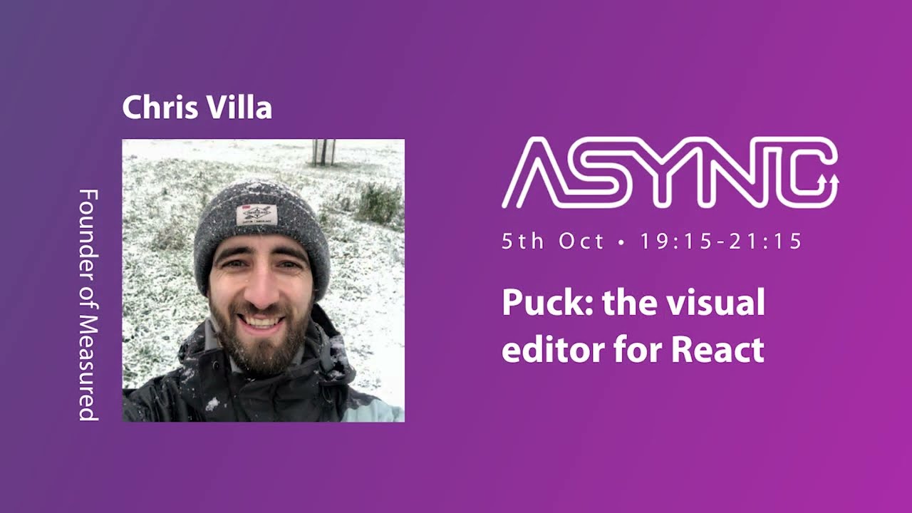 Puck: the visual editor for React | ASYNC