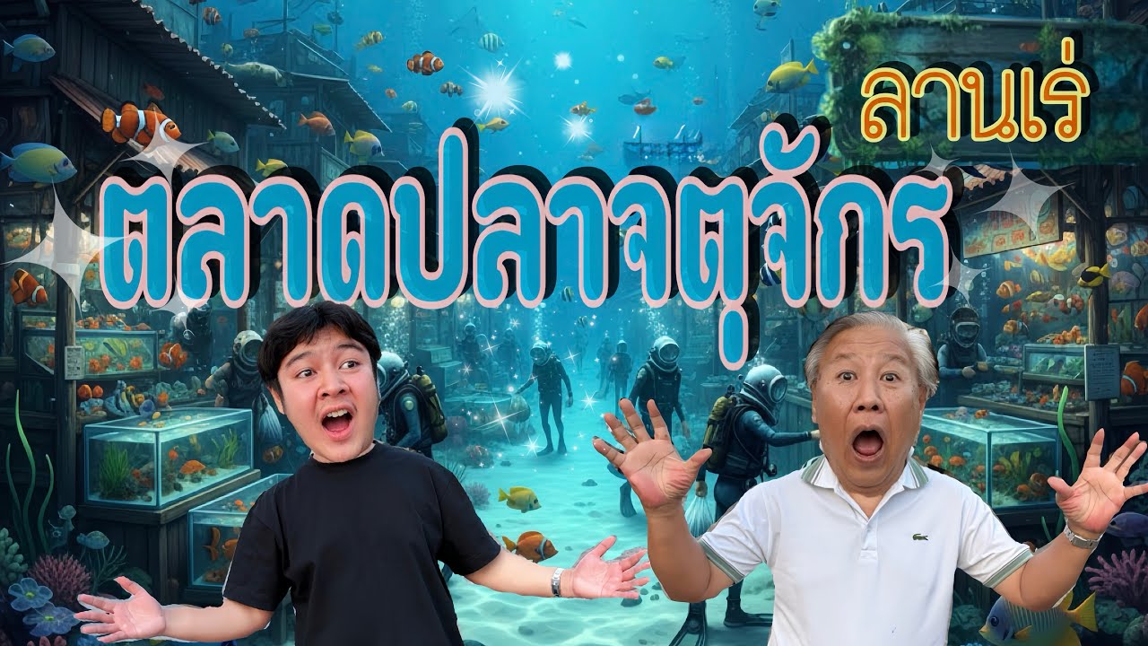 เดินตลาดปลาจตุจักร 