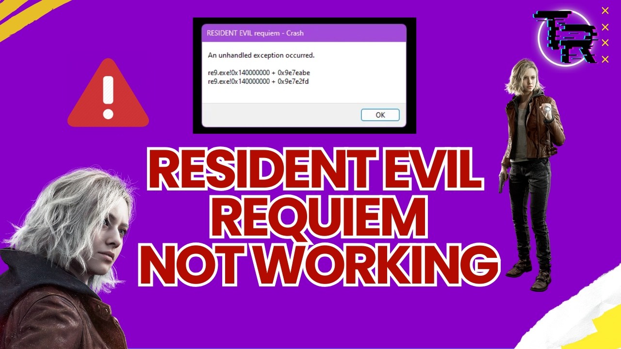 Resident Evil Requiem keep crashing Fix | 2026