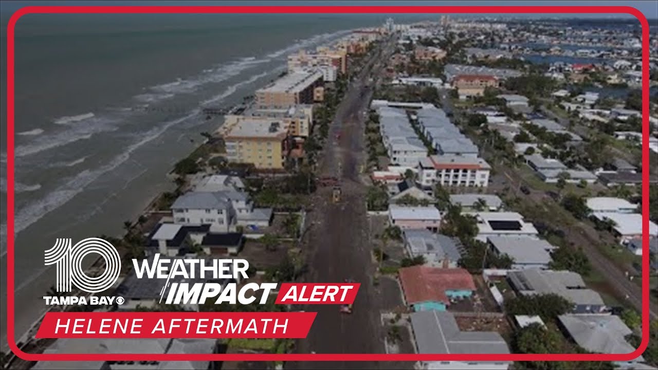 Sky 10 surveys lingering damage across Tampa Bay area after Hurricane Helene