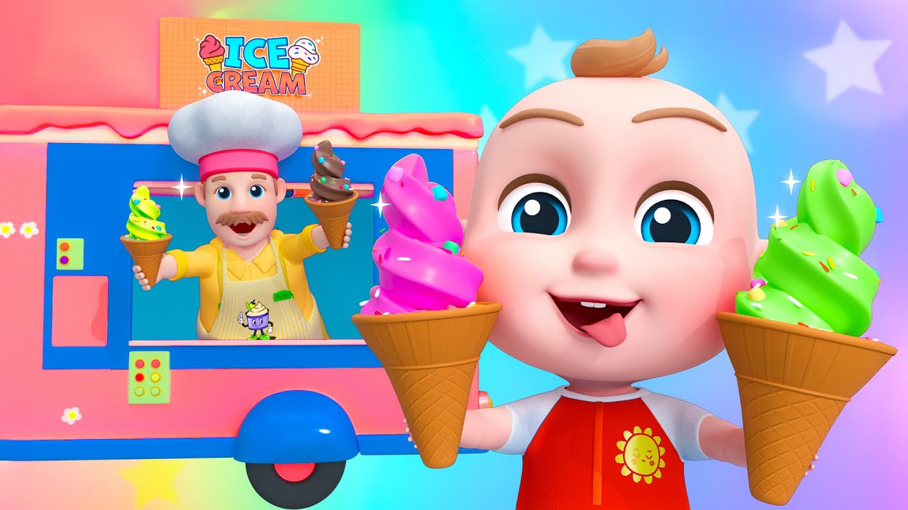 おいしいアイスができあがり～🍧 | マフィンやのおじさん | 色の歌 | アイスの歌 | 子供の歌 | Pulka - 子どもの童謡