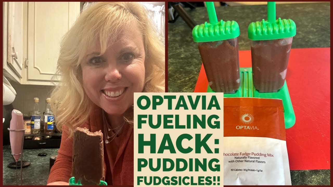 OPTAVIA FUELING HACK: PUDDING FUDGSICLES!!