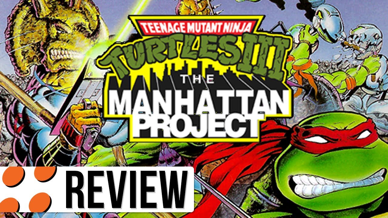 Teenage Mutant Ninja Turtles III: The Manhattan Project (NES) Video Review