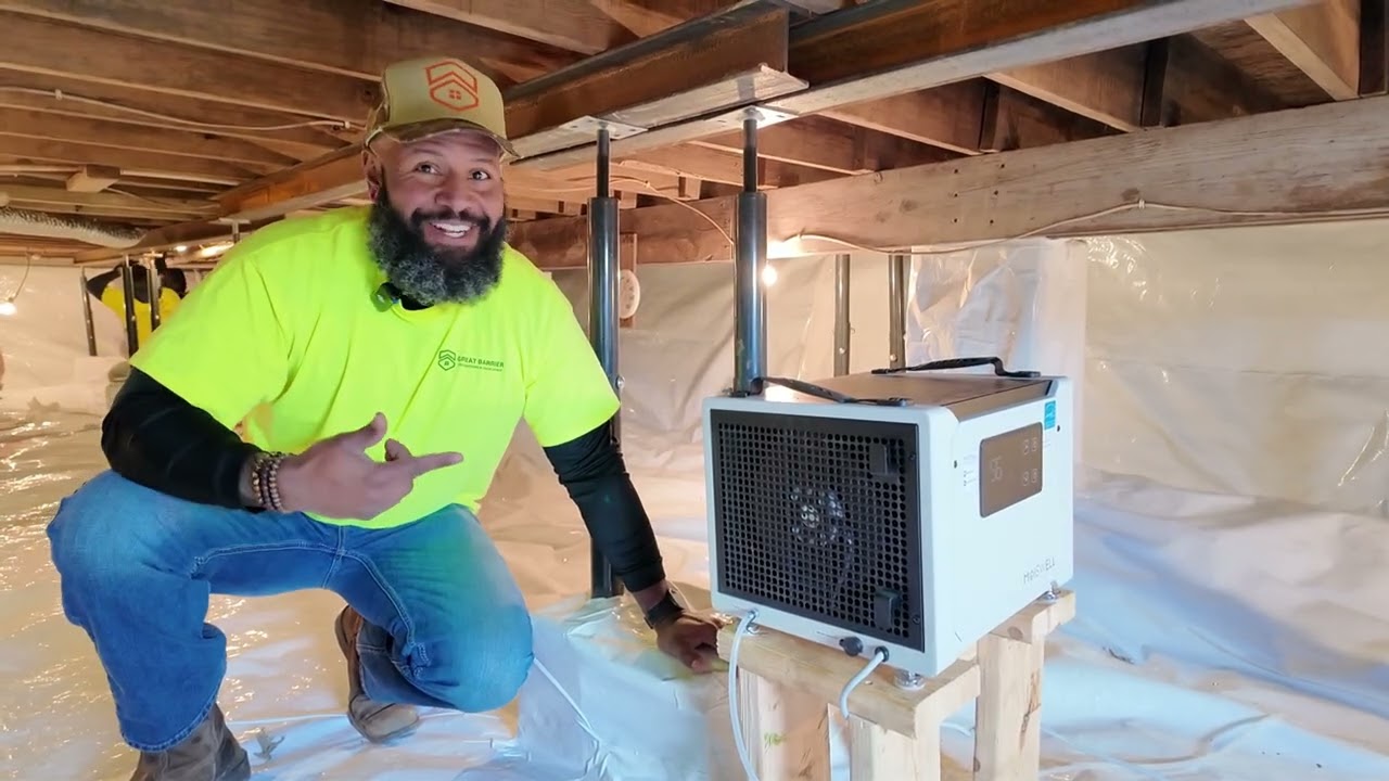 Crawlspace Encapsulation & Foundation Repair Versailles Kentucky.