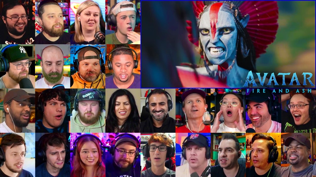 Avatar: Fire and Ash | New Trailer | Reaction Mashup