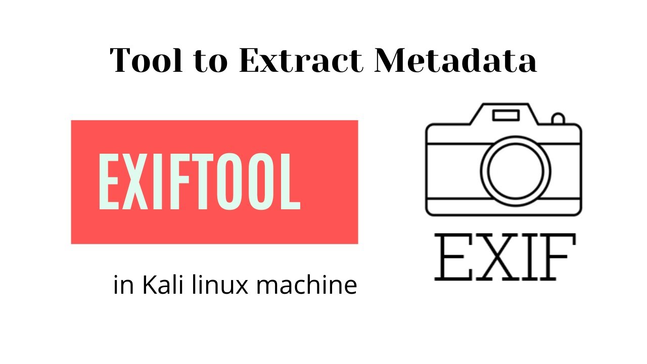ExitTool - Tool to Extract Metadata