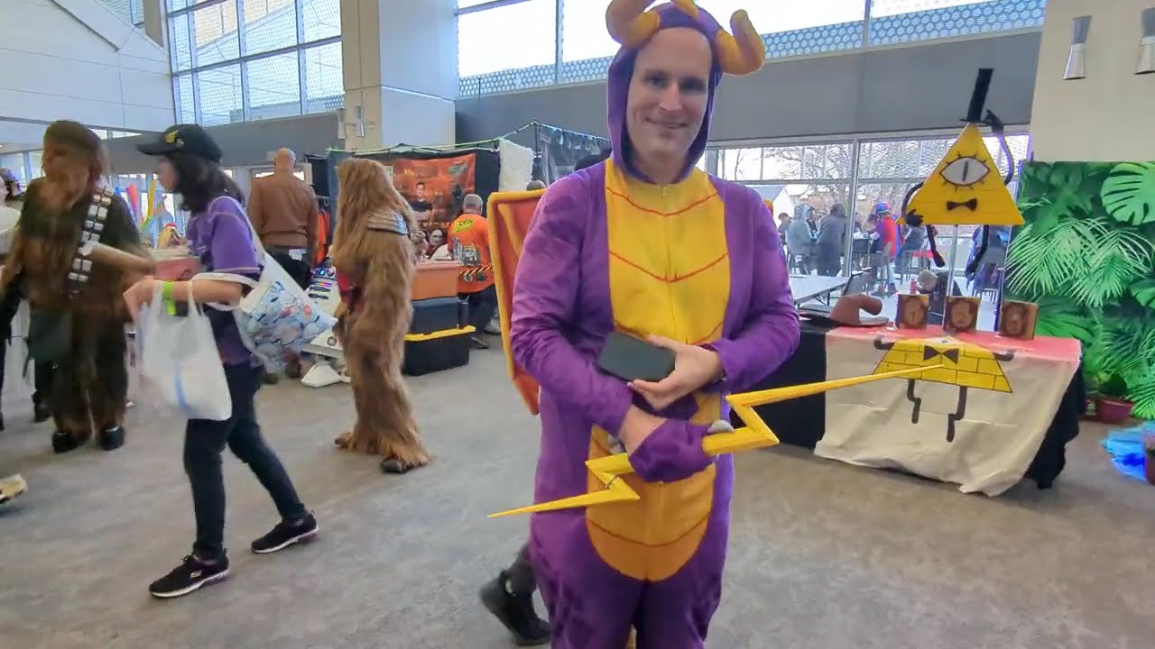 Winter Sacanime 2026 Day 2 Cosplayers #cosplayers #sacanime  #anime #videogames   #convention