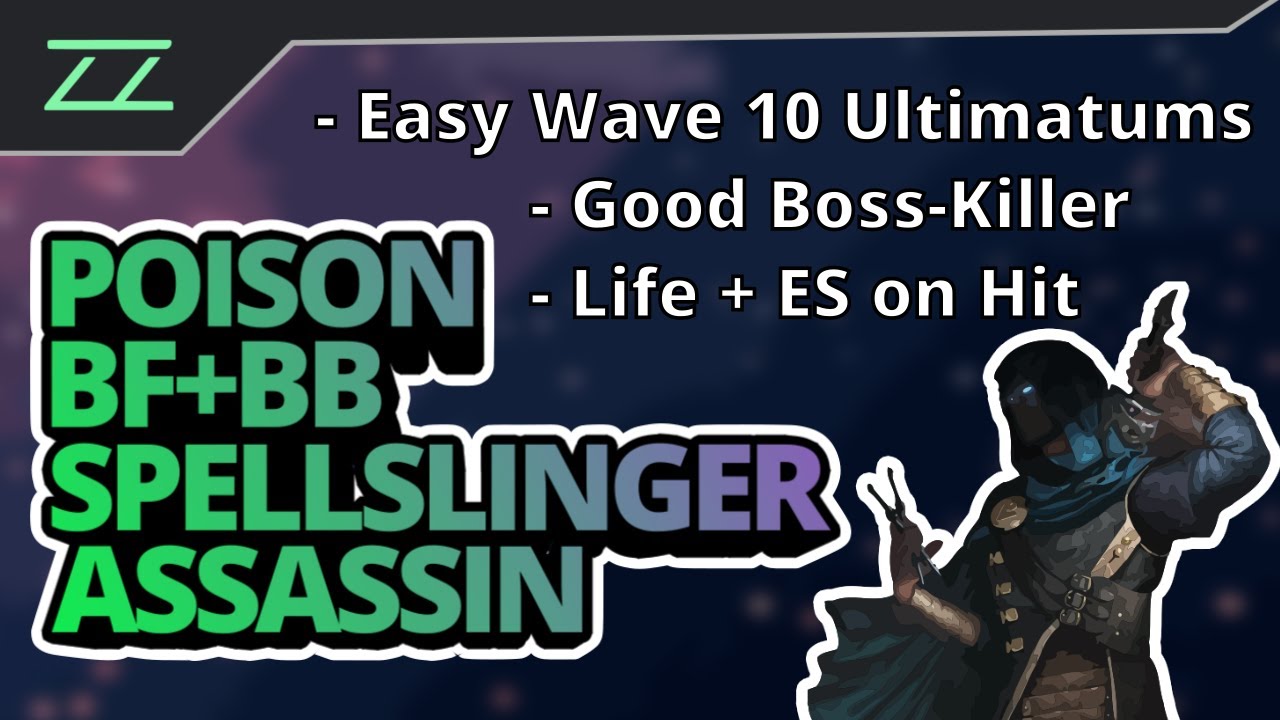 (Outdated)Poison Bladefall Blade Blast Spellslinger Assassin Build Guide - Path of Exile 3.14