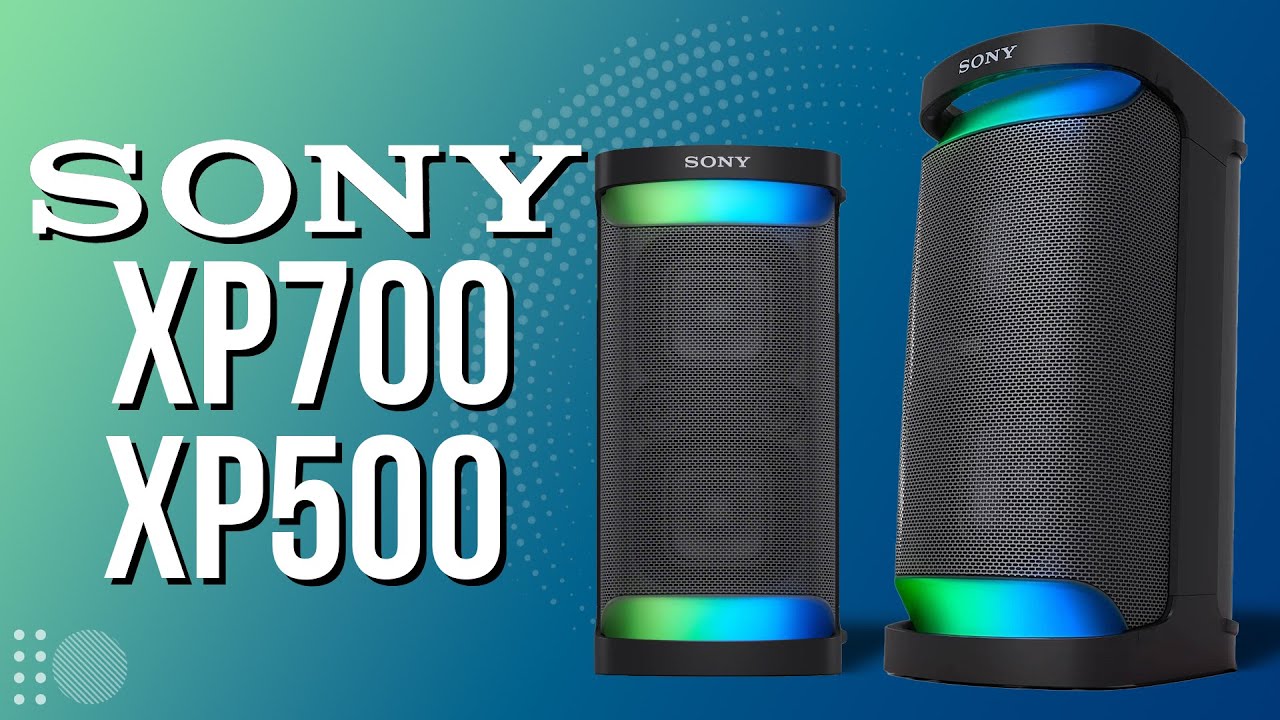 معرفی اسپیکرهای بلوتوث سونی XP500 و XP700؛ کیفیت سونی با قیمت مناسب