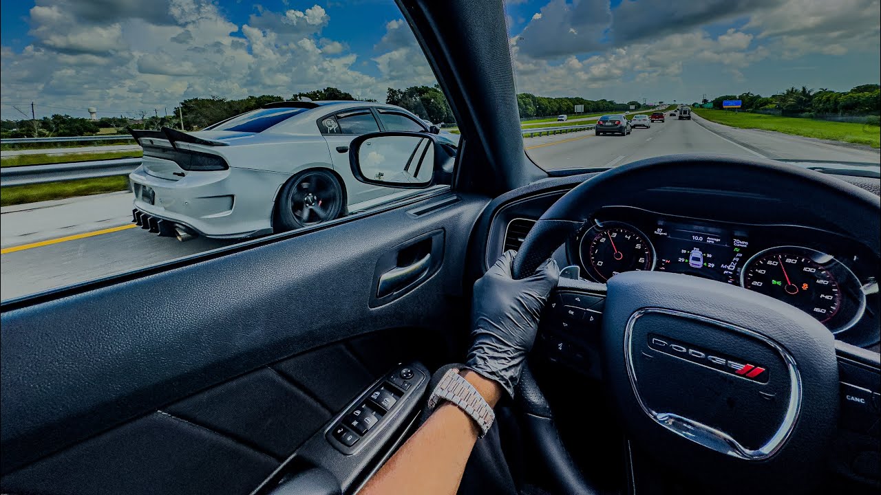 CUTTING UP IN THE MOST AFFORDABLE V8 CHARGER POV