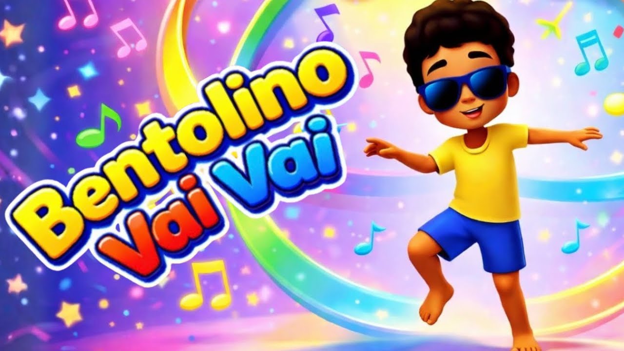 Bentolino Vai Vai | Música Infantil de Dança Educativa | Movimentos Corporais para Crianças