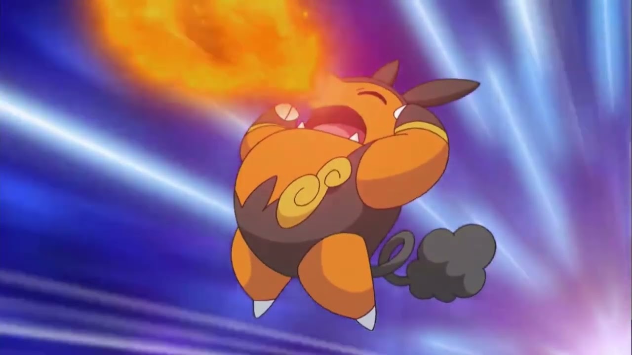 Pokemon: Pignite vs Garbodor