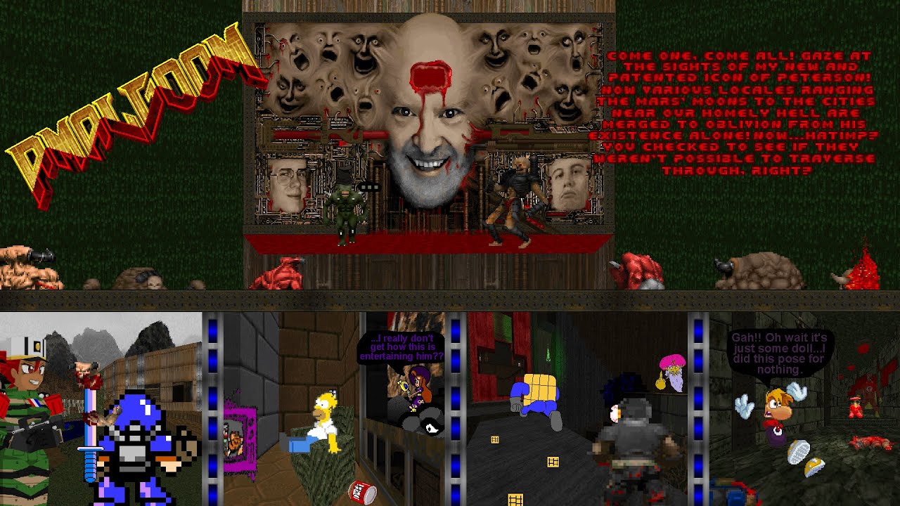 Doom BYOC Multiplayer - The Frankenstein-ization of Doom Maps!