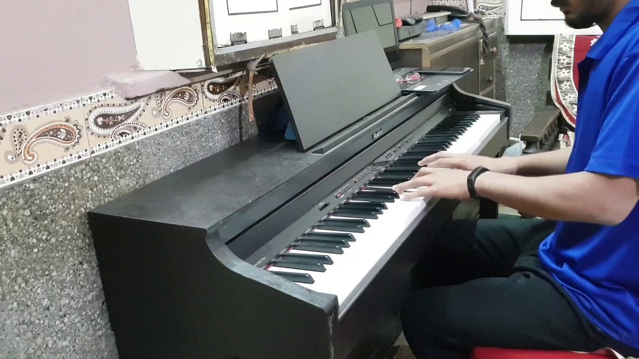 Tu hi re | Piano Cover | Anshu Gupta