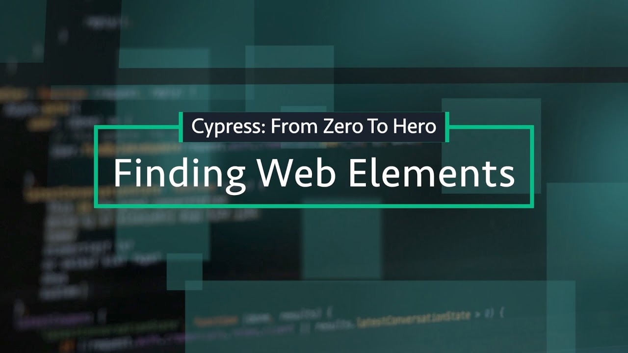 Cypress.io: How to find web elements (locators)
