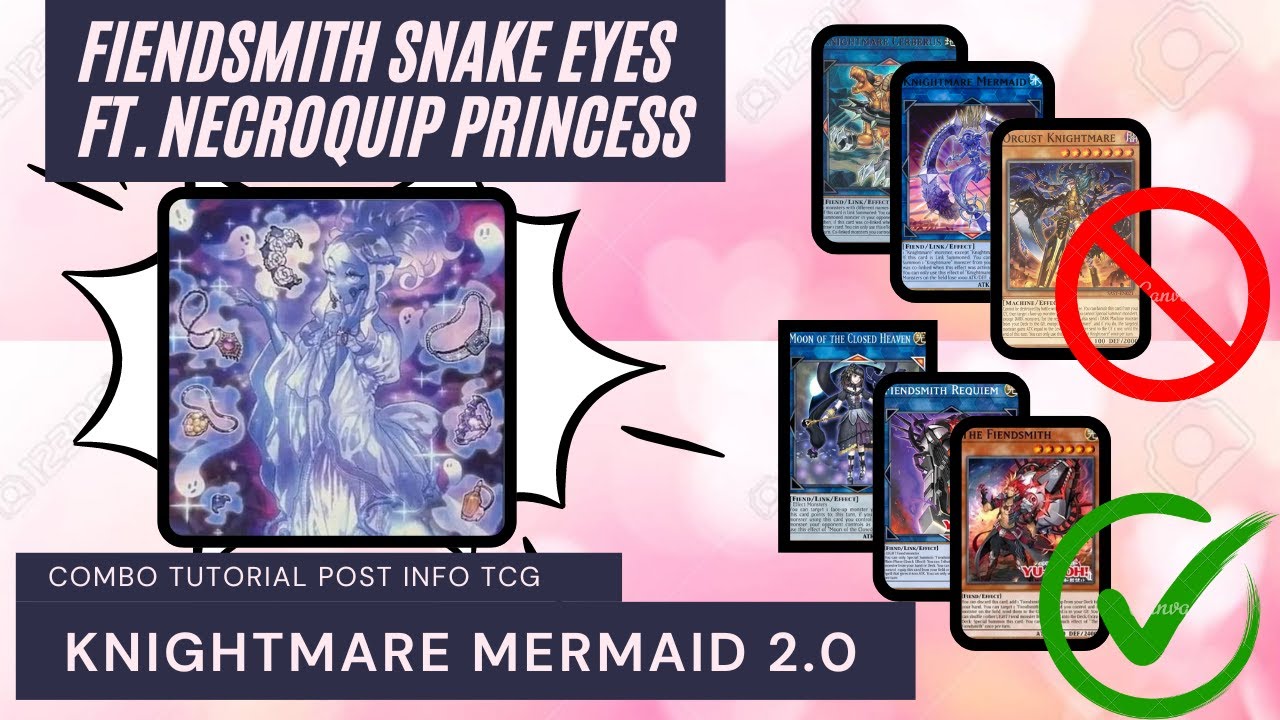 Fiendsmith Snake Eyes | Full Combo through 2 Hand Traps! ft. Necroquip Princess & M7 | POST INFO TCG