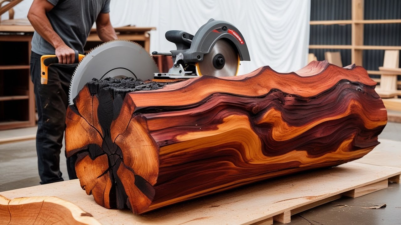 How a Young Woodworker Turns Rough Lumber into Beautiful Art