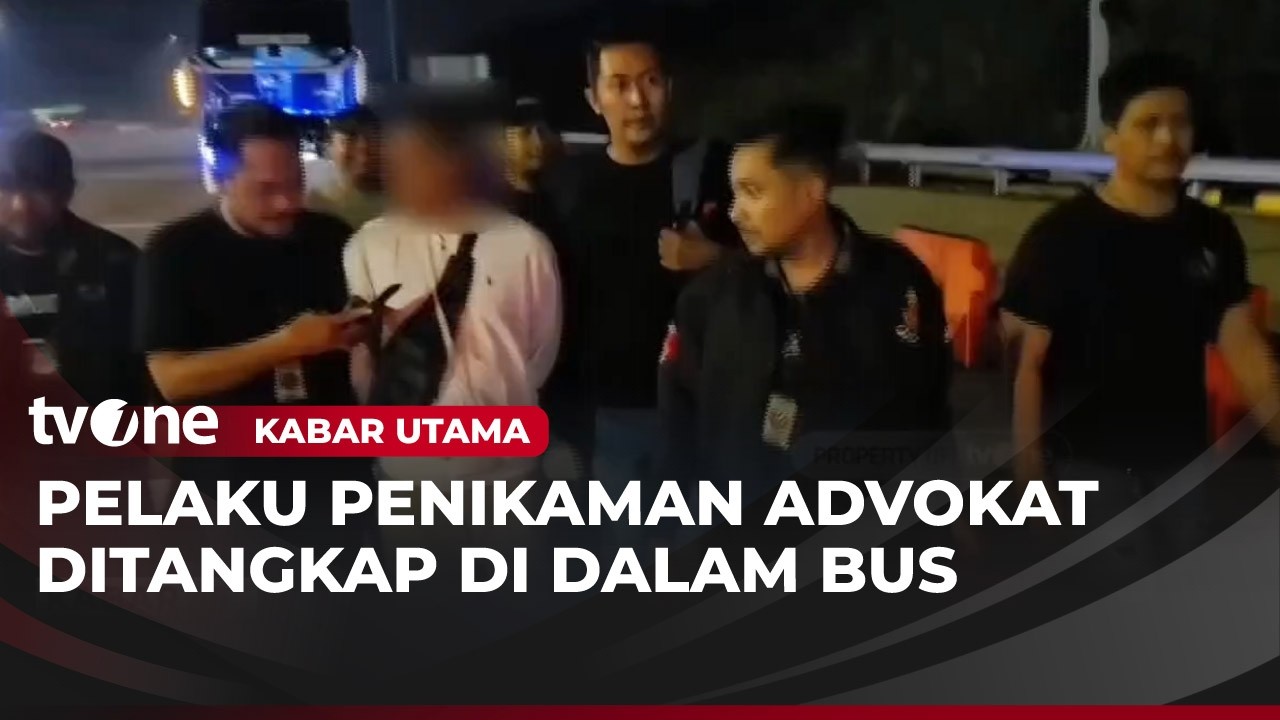 DRAMATIS! Video Penangkapan Debt Collector Pelaku Penusukan Advokat | Kabar Utama