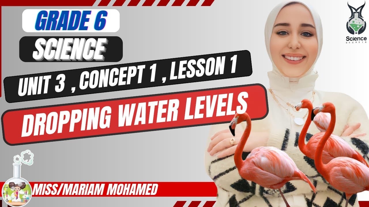 Grade 6 | Science | Unit 3 | Concept 1 | Lesson 1 | Dropping Water Levels