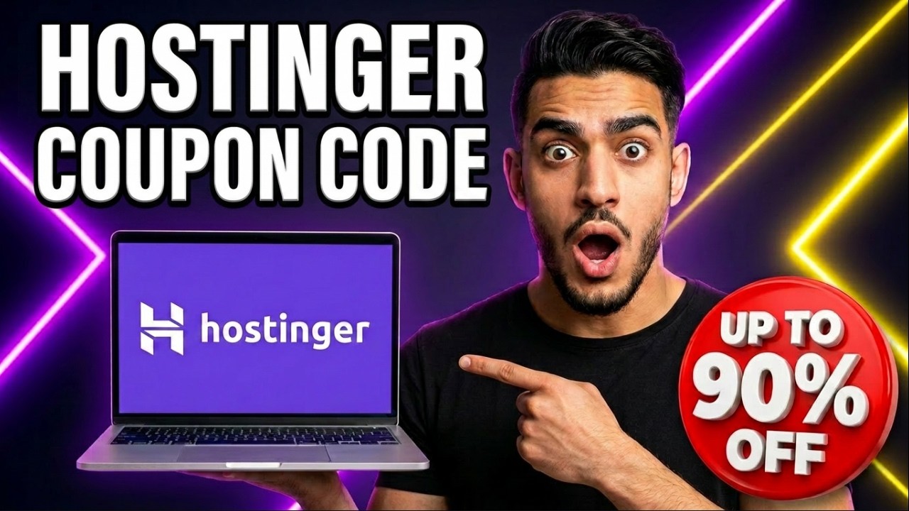Hostinger Coupon Code 2026 🔥 HUGE Discount (Up To 90% OFF) + Free Domain
